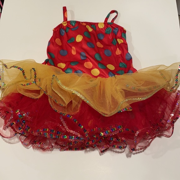 Circus Clown Costume XS C48153 - Picture 3 of 6
